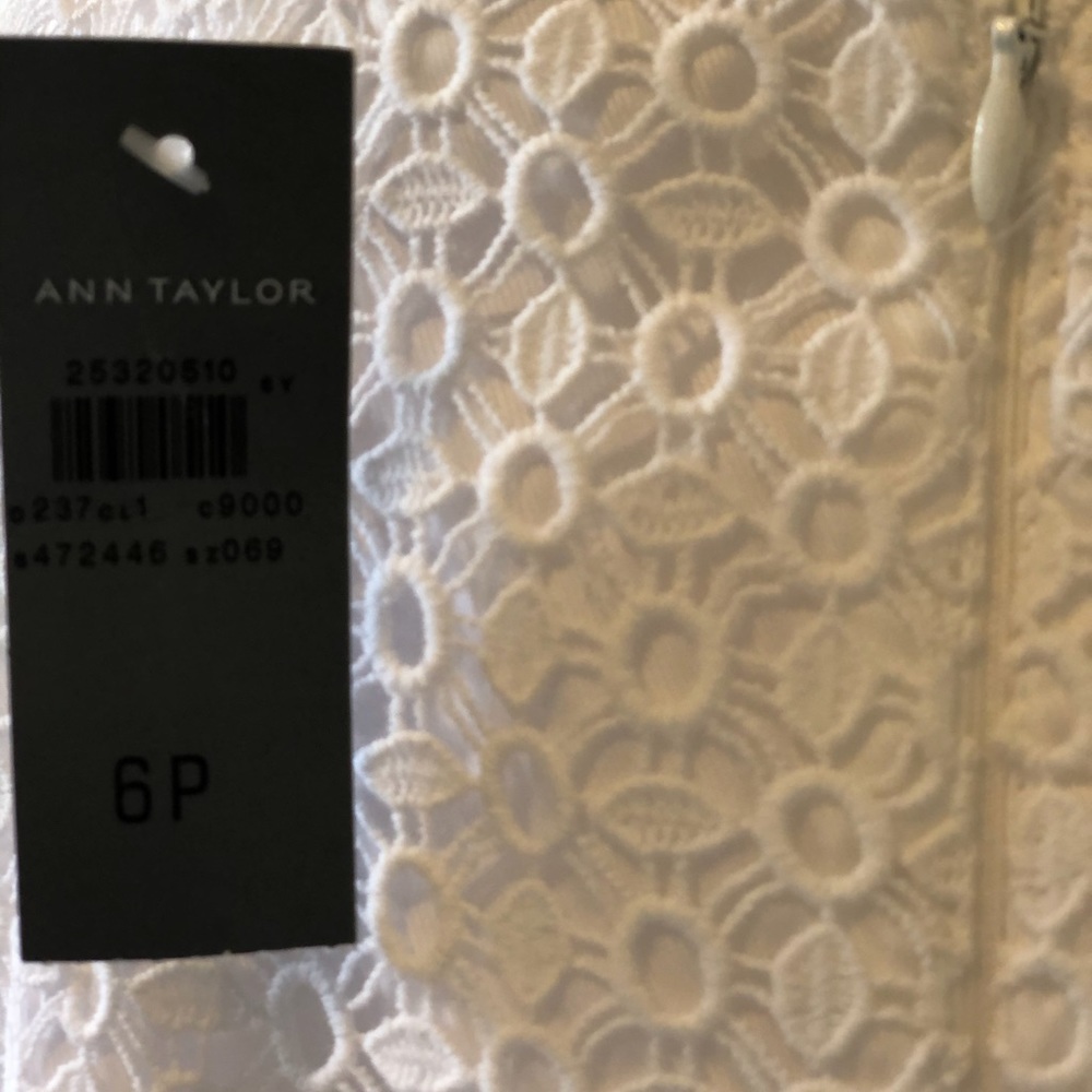 🇺🇸 SALE 2/$40 NWT Ann Taylor White eyelet skirt